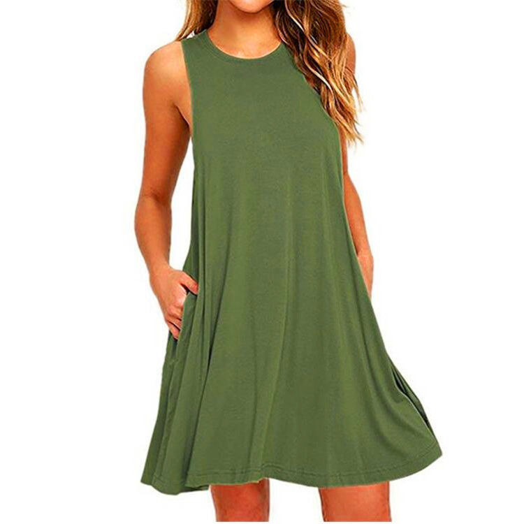 Thumbnail: Robe ample d'été pour femme, idéale comme paréo de plage