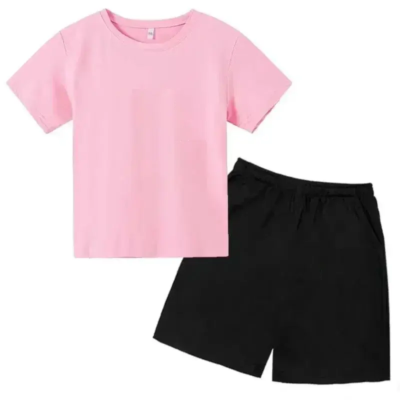 Miniatura: Ensemble pour enfants et adolescents – t-shirt d’été et short