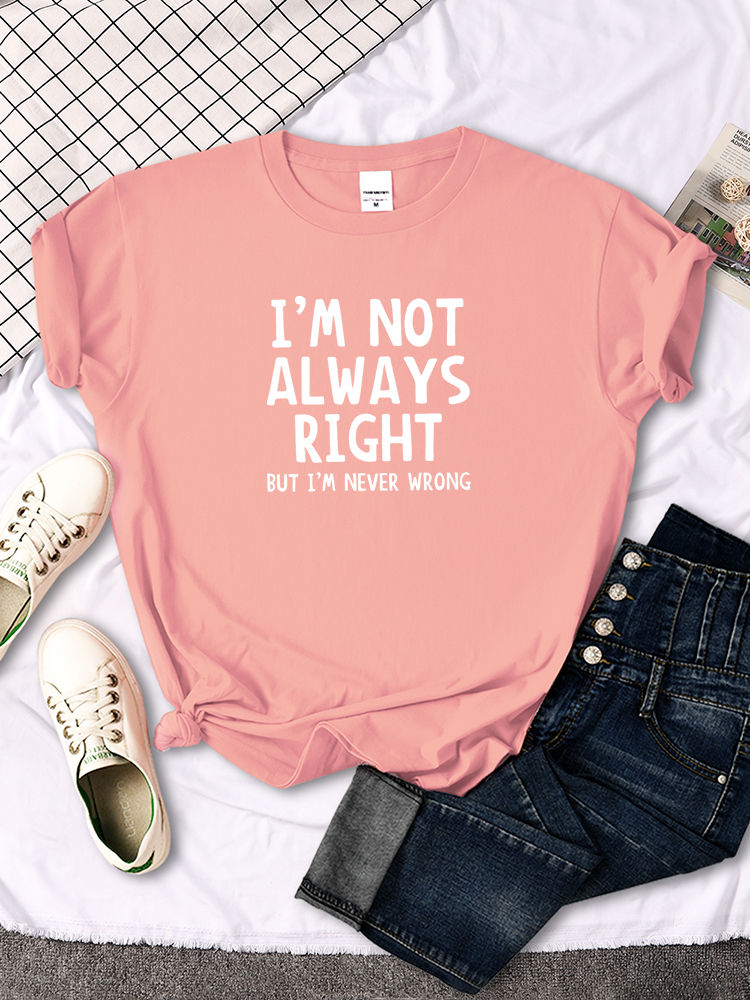 Miniature : T-shirt Femme  Imprimé Lettres Amusantes  Été 2026