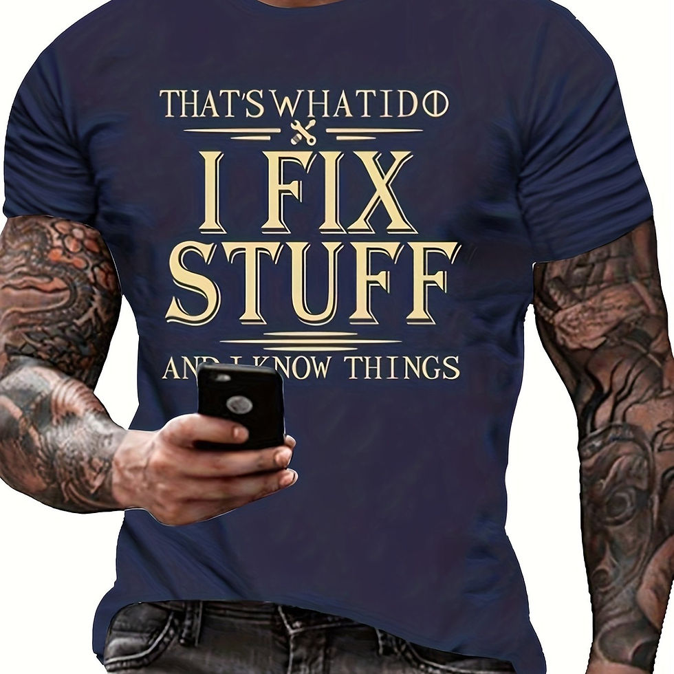 Miniatura: T-shirt respirant pour hommes avec imprimé lettres, idéal pour la course et l’en