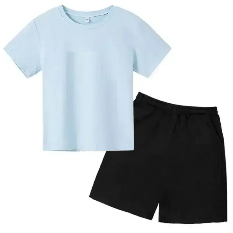 Miniatura: Ensemble pour enfants et adolescents – t-shirt d’été et short