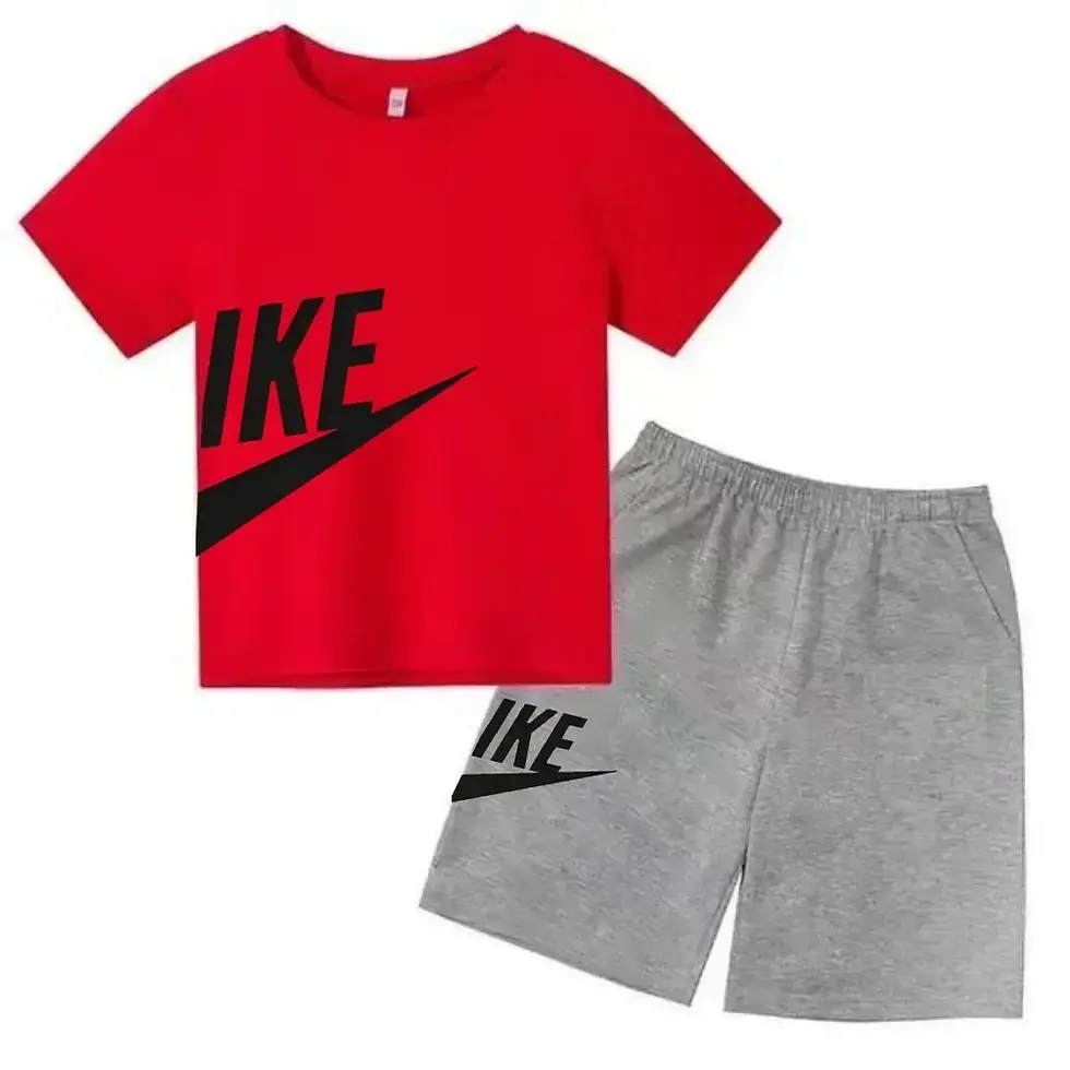 Miniatura: Ensemble pour enfants et adolescents – t-shirt d’été et short