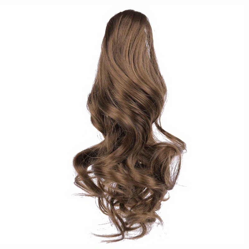 Miniature : Extension de cheveux à pince griffe, effet ondulé (wave), longue