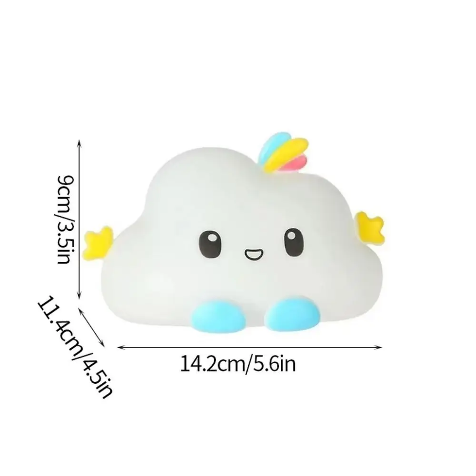 Thumbnail: Cute Cloud Night Light Home Decoration Cartoon Creative Table Lamp 