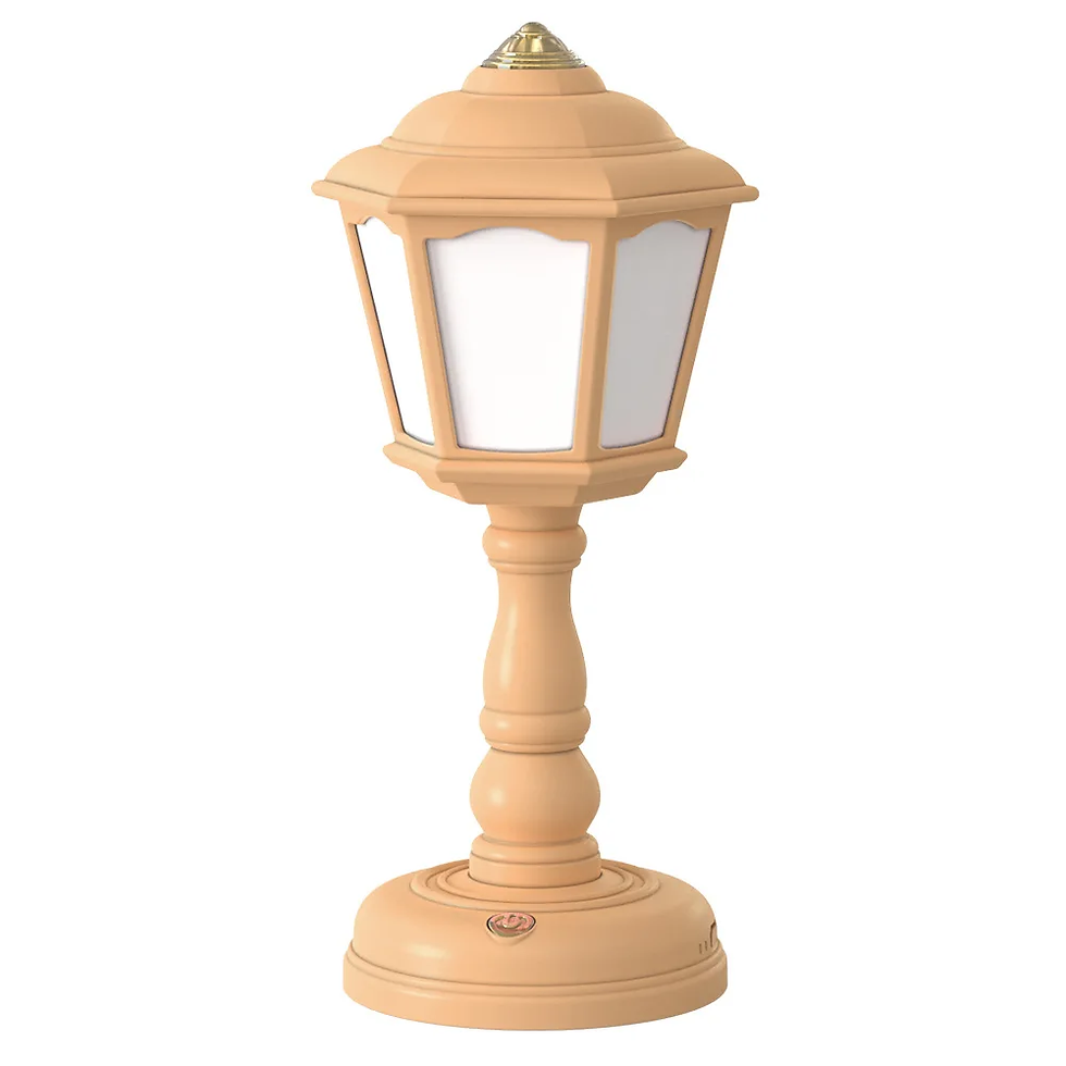 Thumbnail: Led Desk Lamps Mini Retro Night Light Touch Room Decor USB Rechargeable 
