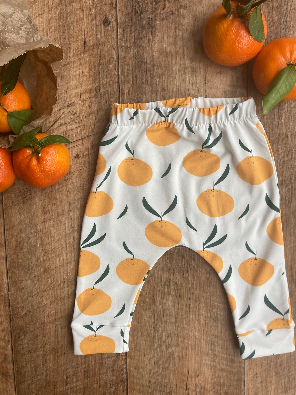 Clementine Print Leggings