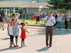 Butte Civic Center Obama Visit