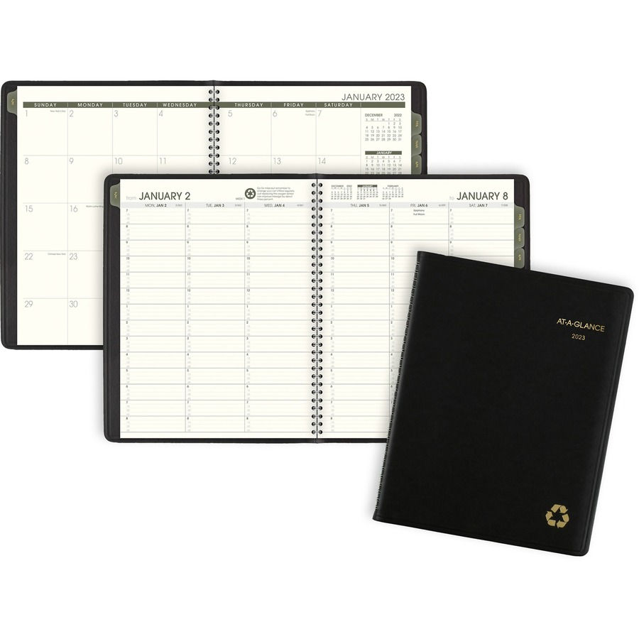 At-A-Glance Recycled Appointment Book