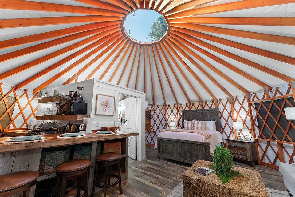 Yurt Hot Tub Buffalo River Creek