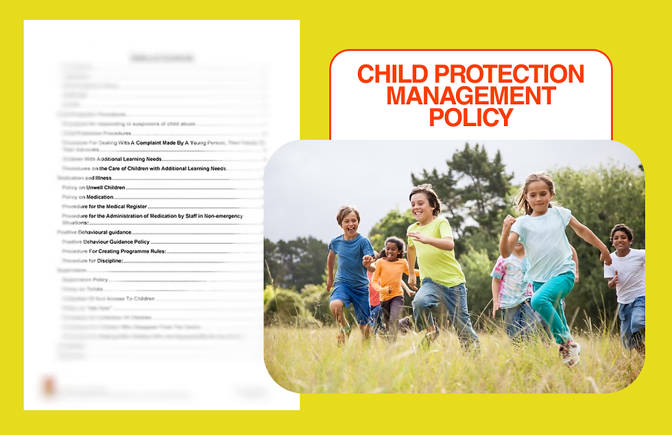 Child Protection Management Policy