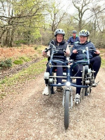 Amy Cycling at Burley 🚴♀️🌿