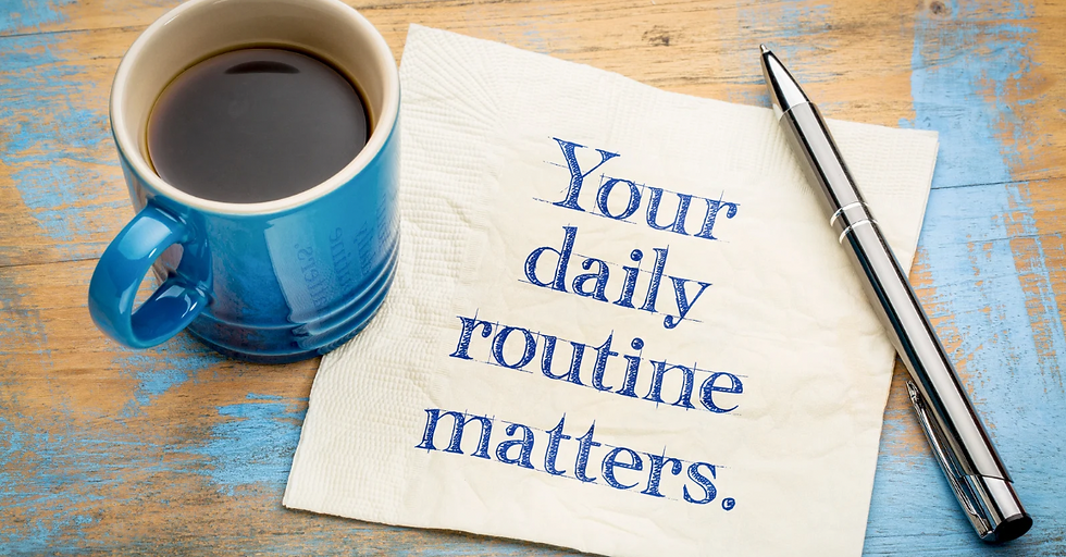 Routine wiegt mehr als Motivation