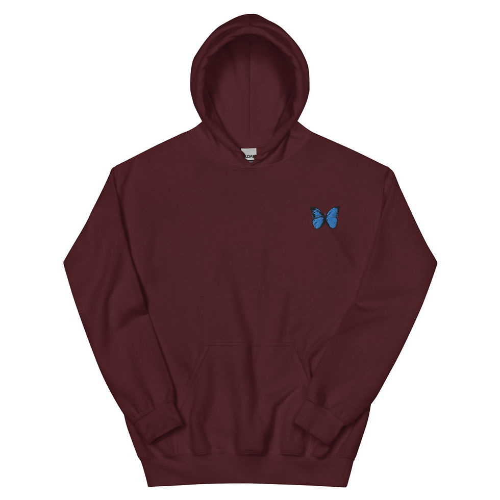 Thumbnail: SUDADERA UNISEX LOGO MARIPOSA