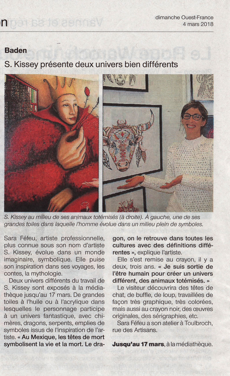 Ouest France - 04/03/2018