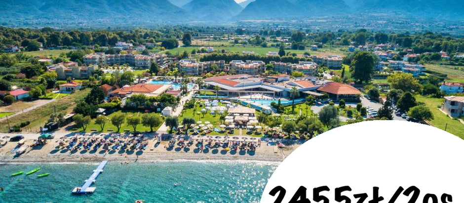 Niesamowita wiosna w Grecji , All Inclusive z lotami i wspaniały hotel za 2455 zł/2os