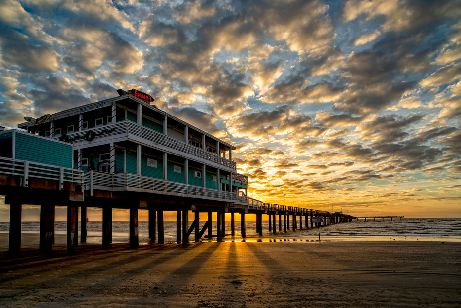 Sunrise on Galveston