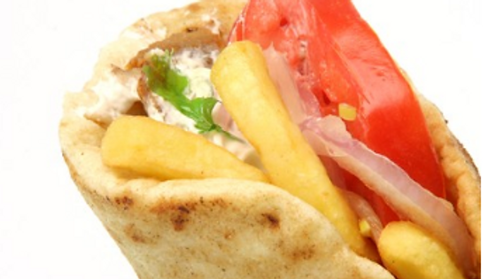 Chips on Naan