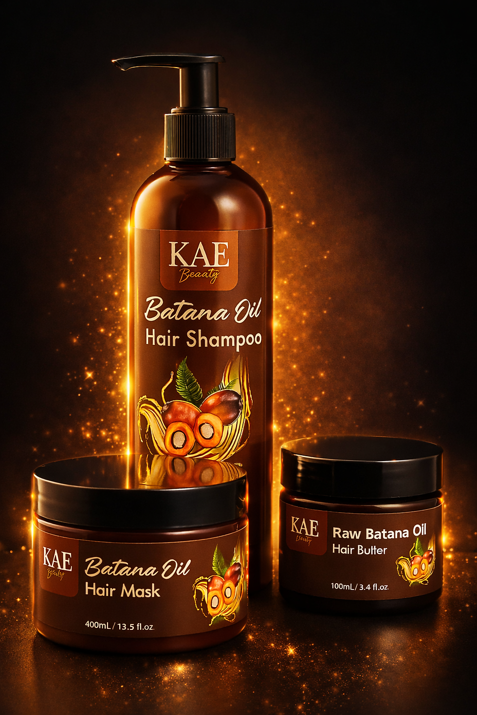 Thumbnail: KAE Beauty batana oil hair product for damaged hair repair growth hydration and shine natural hair care solution