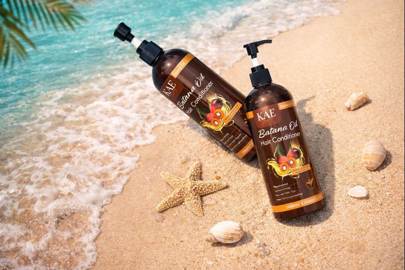 Moisturizing Batana oil shampoo and conditioner by KAE Beauty