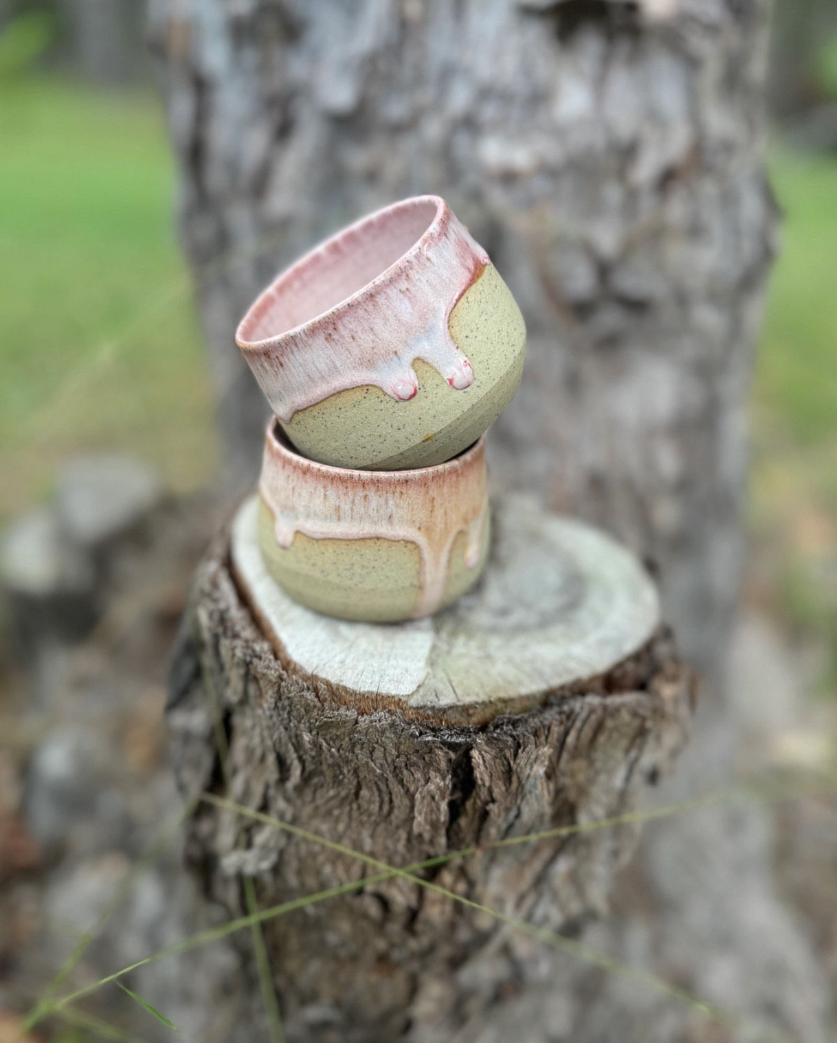 Ceramic Mini Hug Mug - Pink