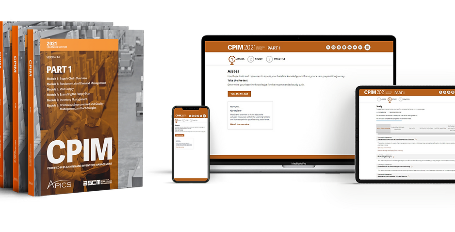Supply Chain Solutions Sas Certificacion Apics Cpim