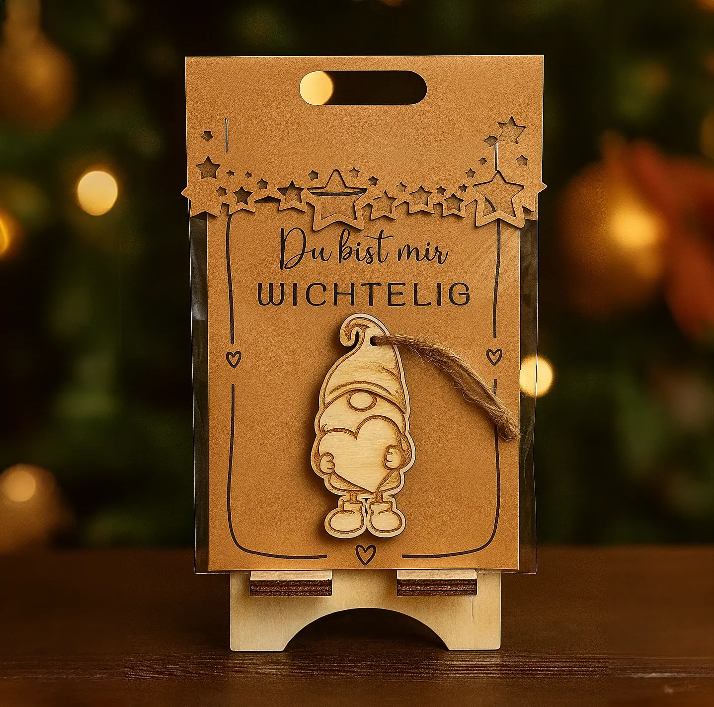 Anhänger "Du bist mir wichtelig"