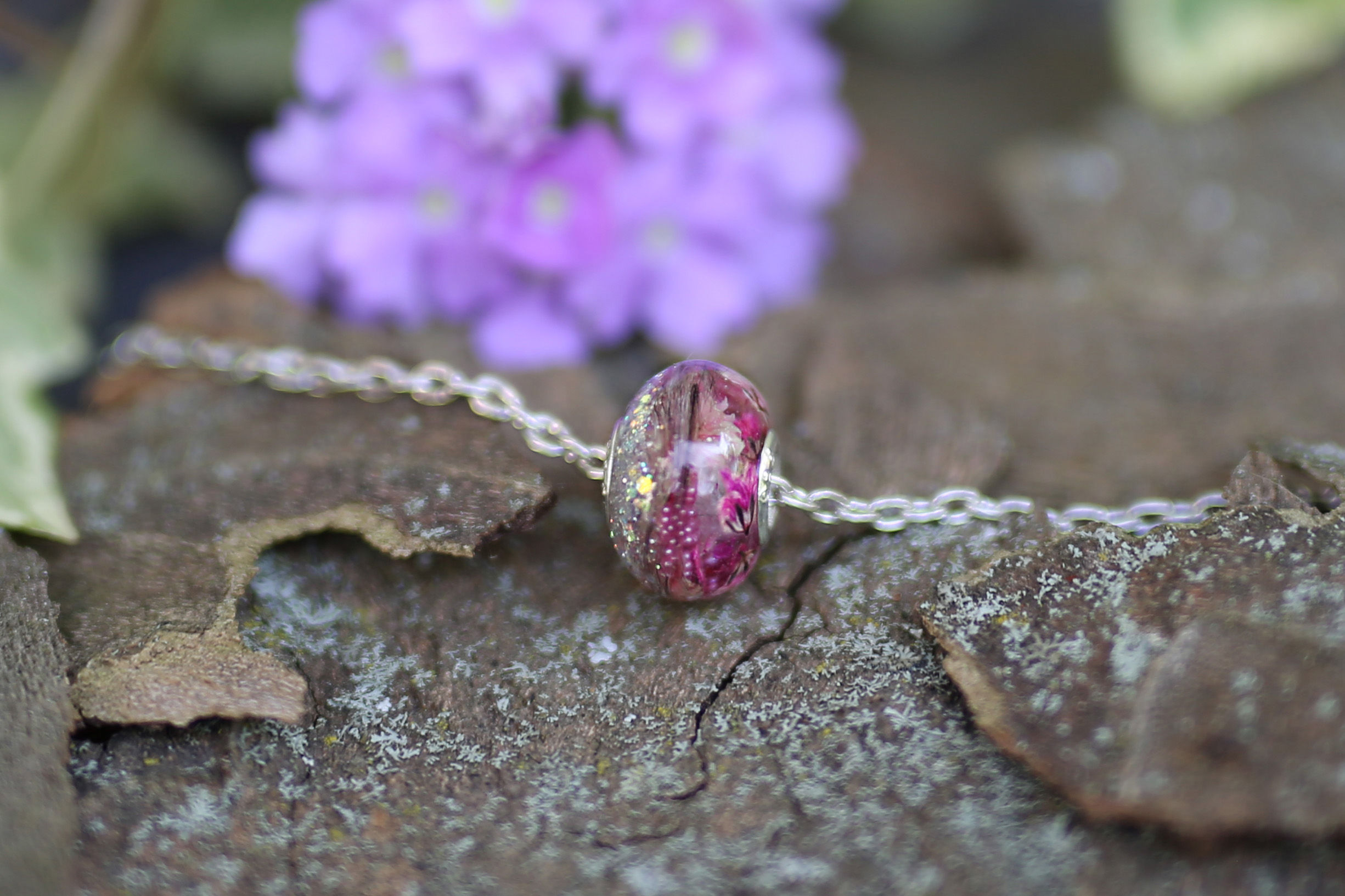 Perle für Kette oder Armband - Motiv Beispiel 5