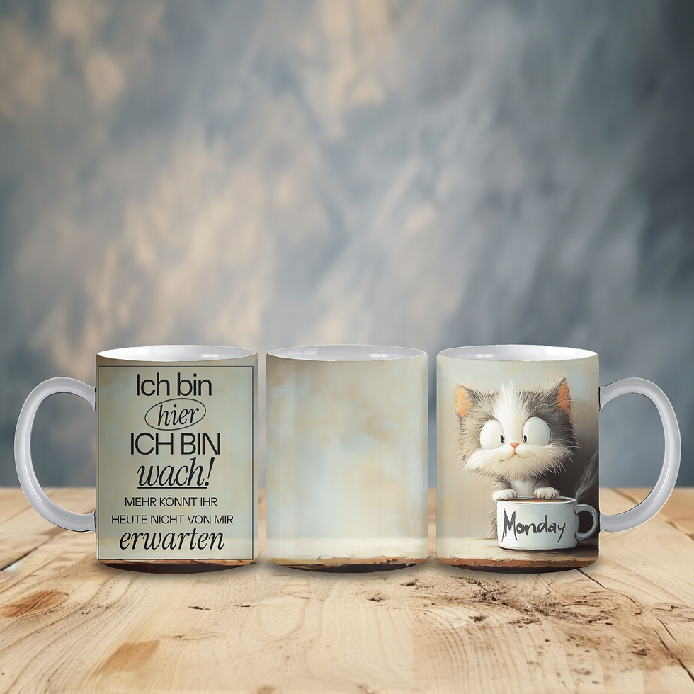 Motiv Tasse "Wach"
