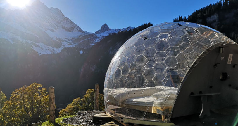 Glas Iglu Braunwald
