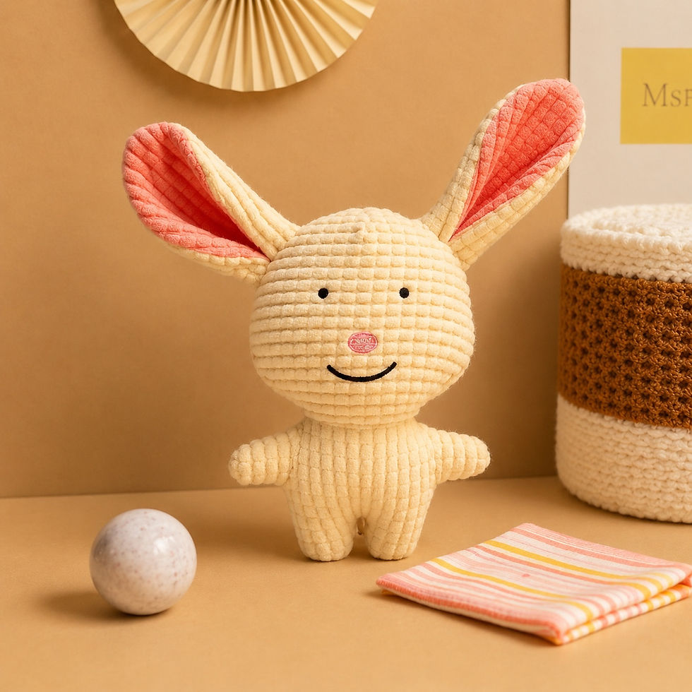 Thumbnail: Cute Plush Animal Dog  and Cat Toy 