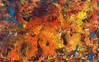 Zickler Orange Painting large art