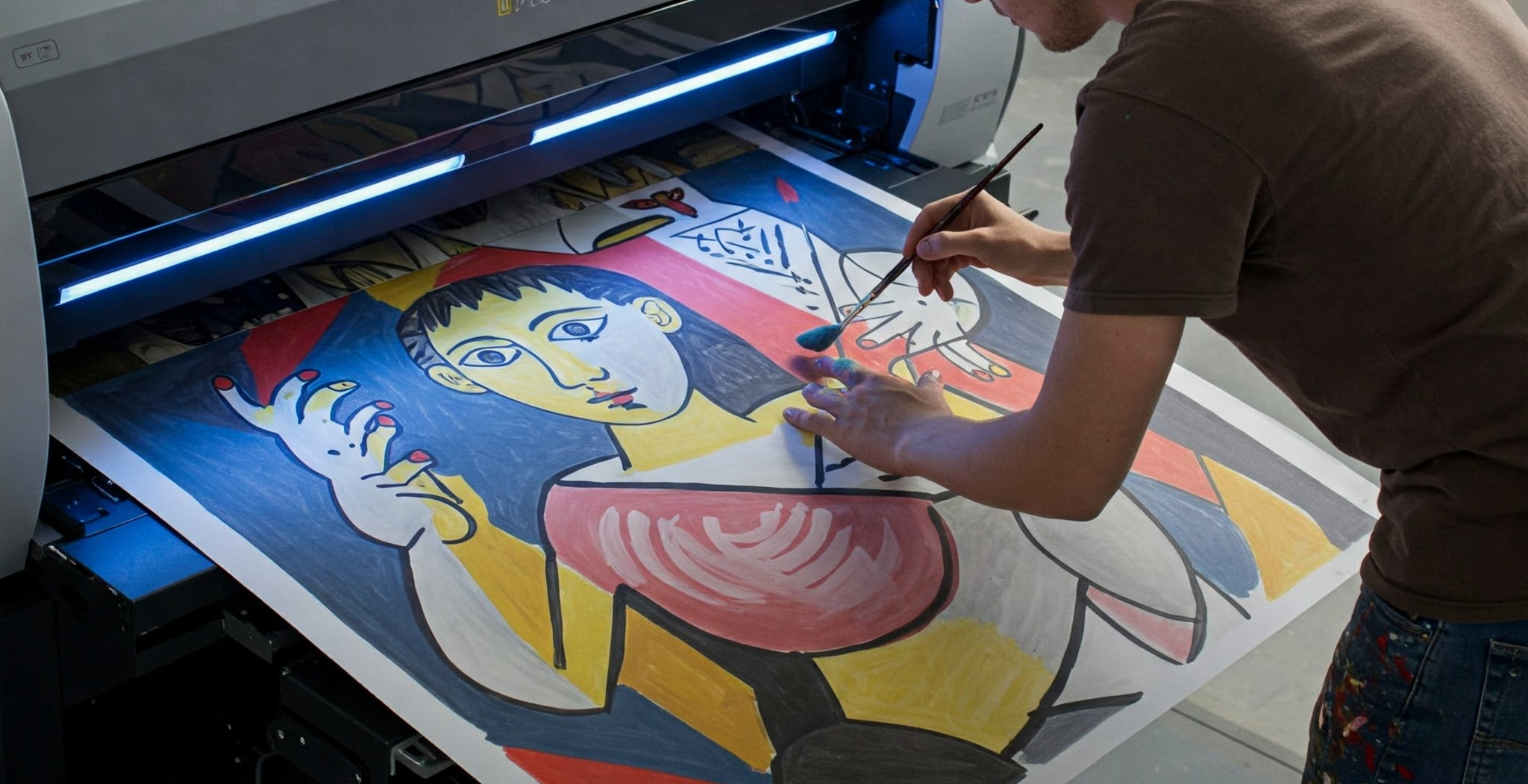An image representing the art trend