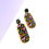 Thumbnail: earrings made rrom acrylic 80s / 90s style