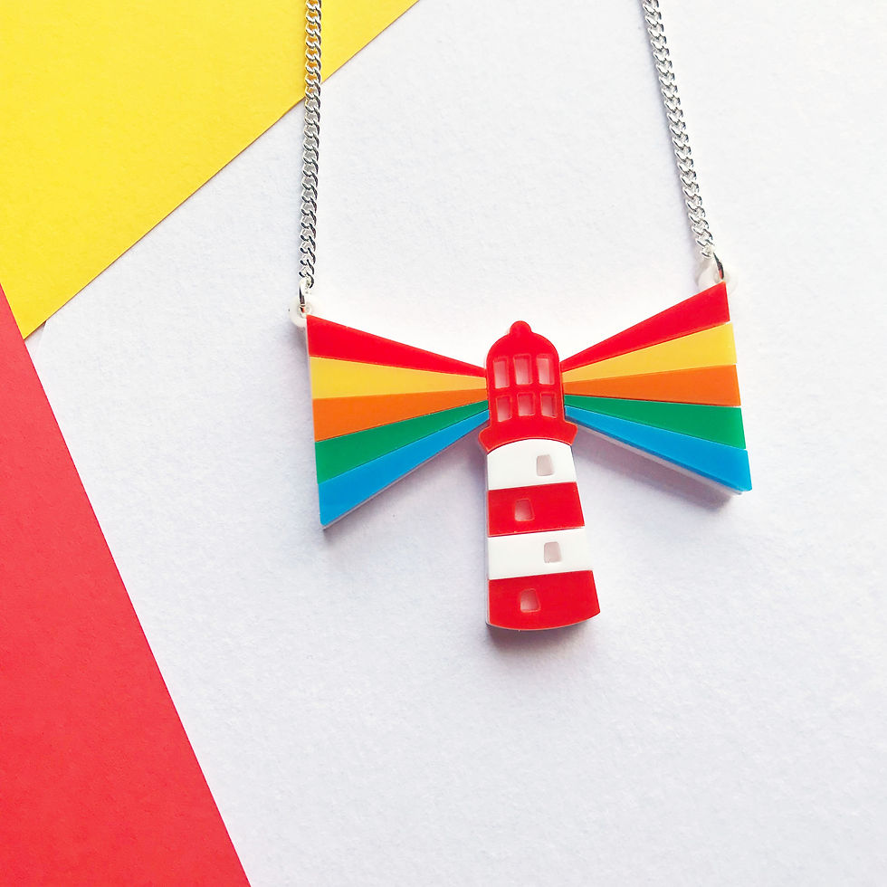 Thumbnail: Radiate Rainbows necklace