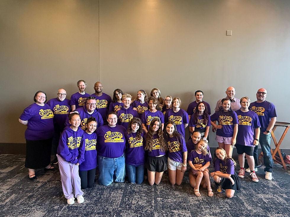 Cast members of the Branson Regional Arts Council’s upcoming production of “Charlie and the Chocolate Factory” give attendees a musical preview during BRAC’s annual meeting and State of the Arts presentation at the Branson Convention Center. (Photo courtesy of Joelene Powell)