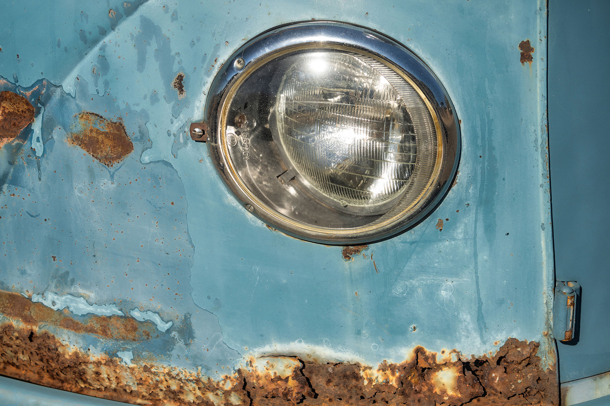 Antique Beacon in Blue Hues