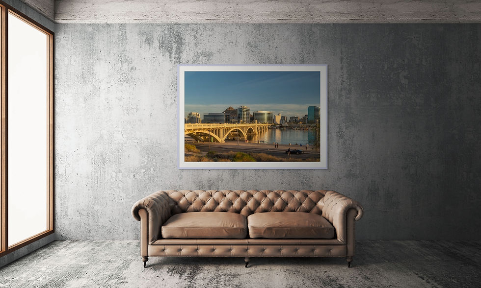 Thumbnail: Arches of Light Across the Water