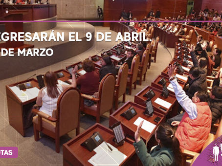 Congreso de Oaxaca suspende sesiones por Covid 19