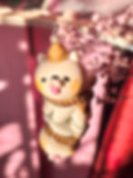 Thumbnail: Cute Dog Keychain - On a mirror