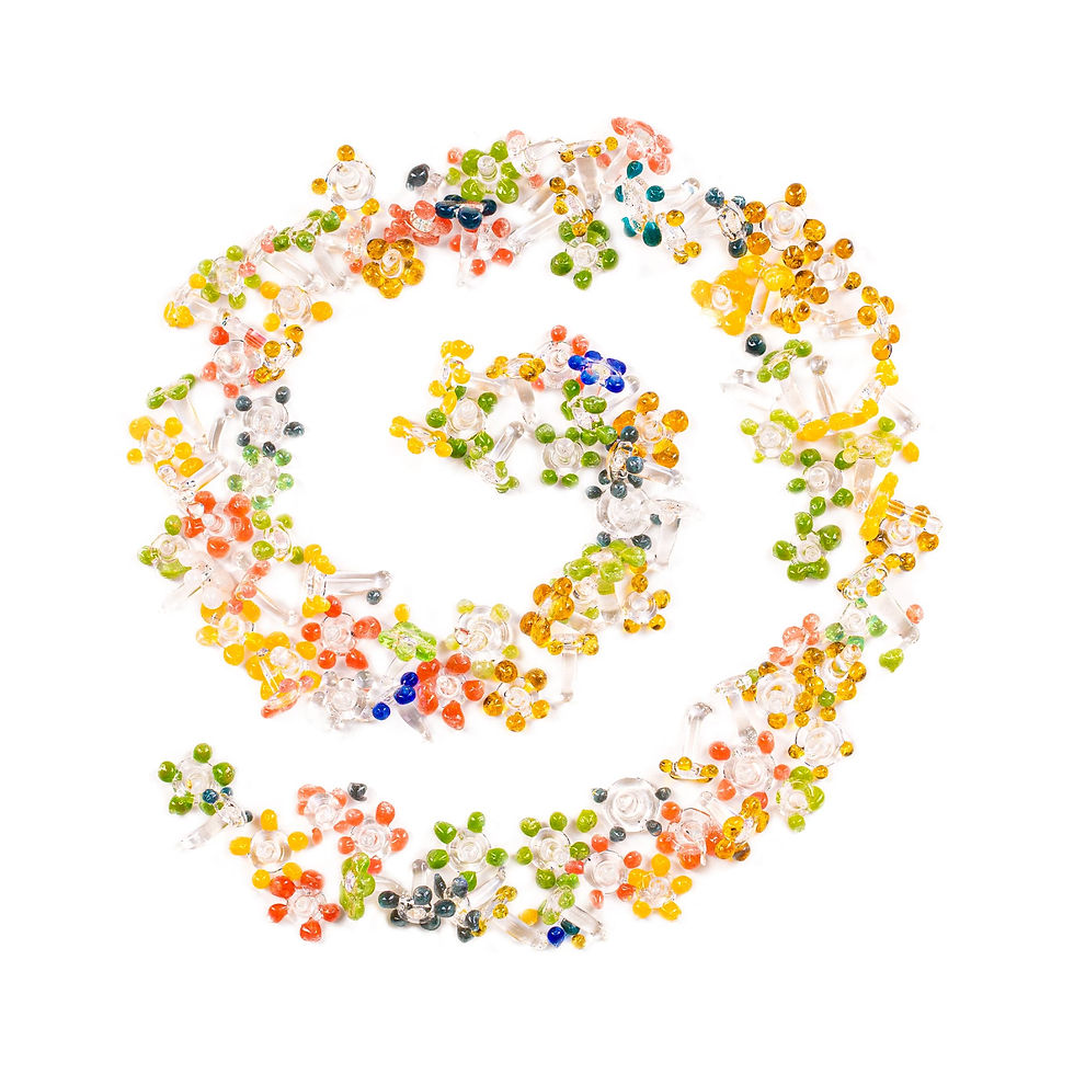 Thumbnail: Glass Daisy Filter Beads