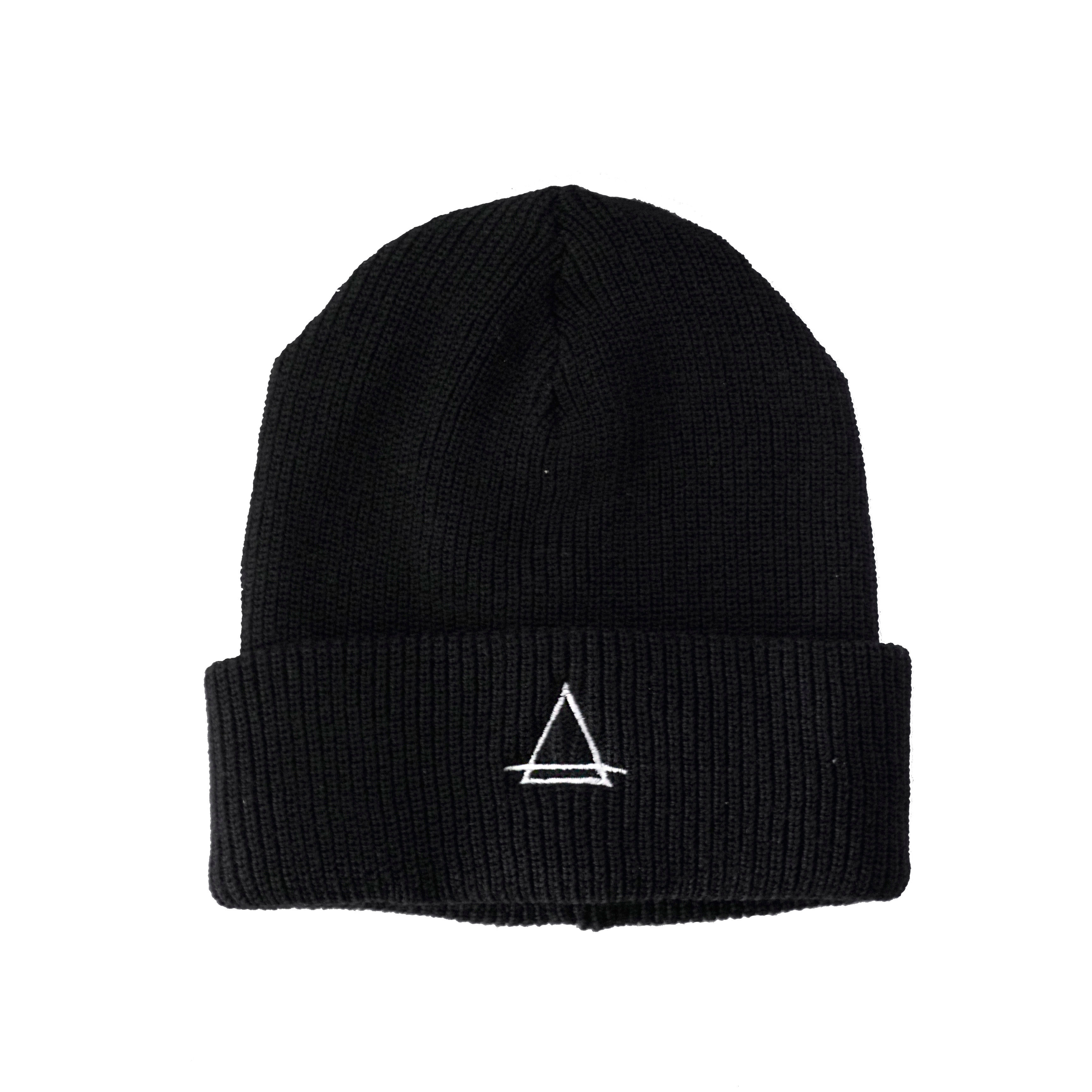 SIMPLE LOGO BEANIE BLACK