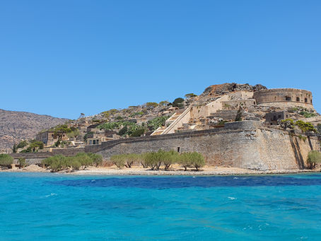 Spinalonga nær Kreta