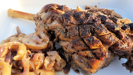 Arni kleftiko (Lammekølle i ovn)