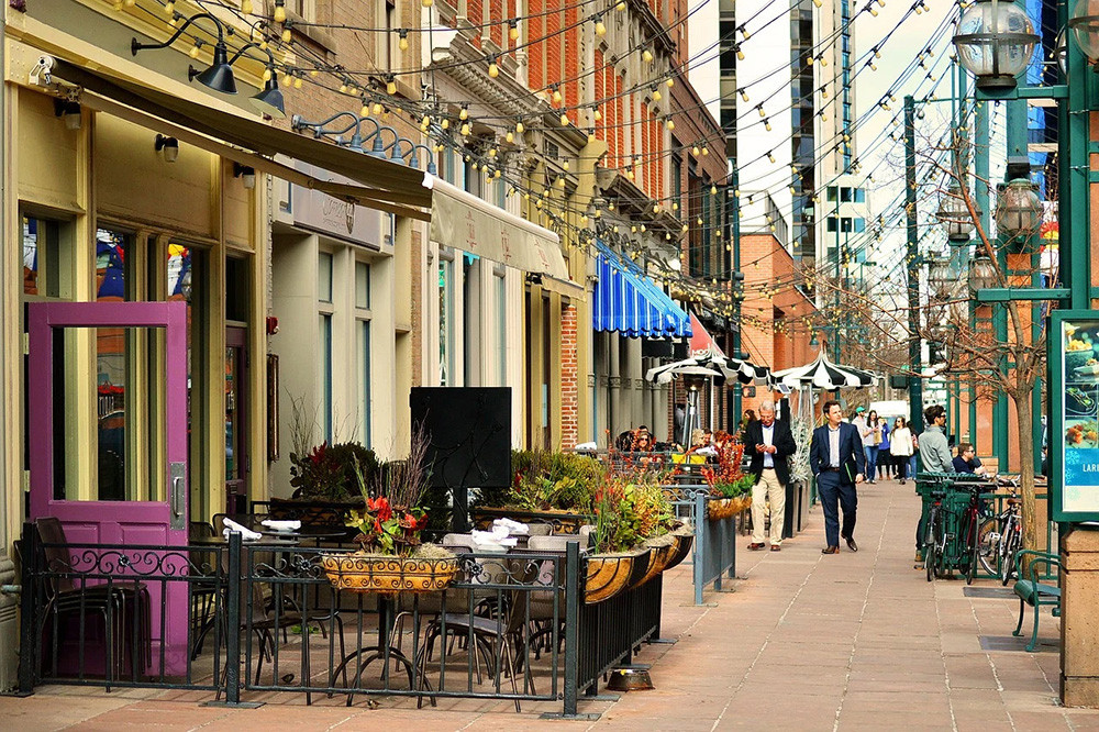 Larimer square in denver