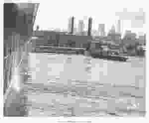 River Market and KC skyline in 1951