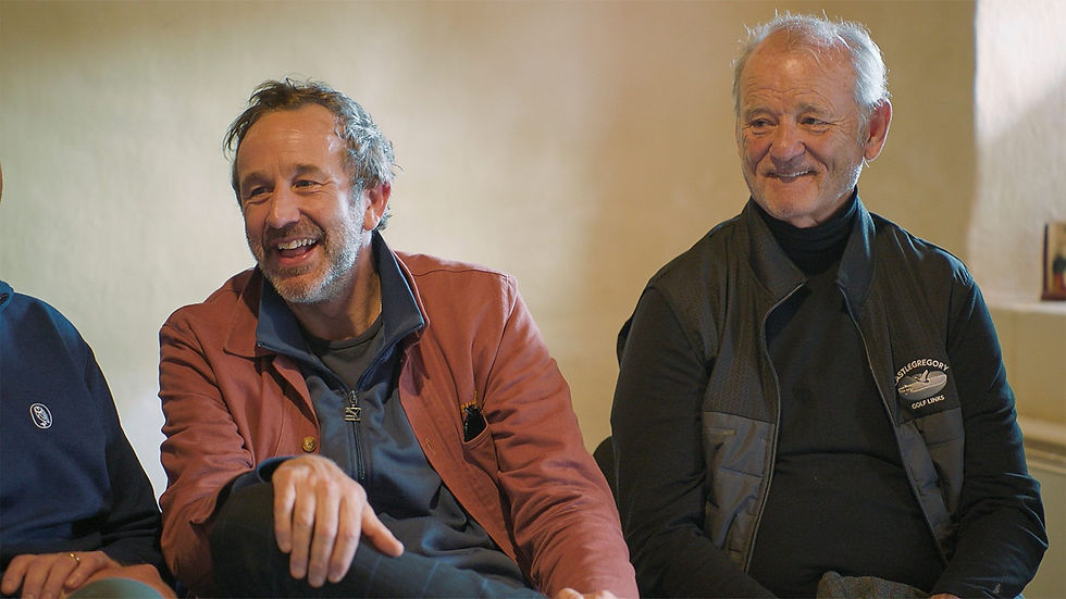 Chris O'Dowd and Bill Murray (Image: BBC/Stellify Media (a Sony Pictures Television company))