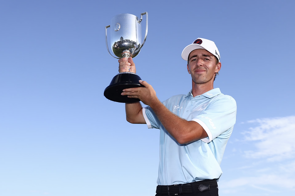 David Puig won the 2025 Australian PGA Championship Getty Images