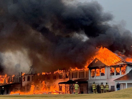 Tragedy strikes Oakland Hills, Clubhouse on Fire