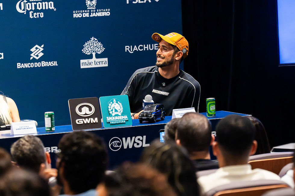 Pictured: Lucas Chianca (BRA) annouced as event wildcard at the 2026 VIVO Rio Pro Presented by Corona Cero. Credit: WSL / Thiago Diz