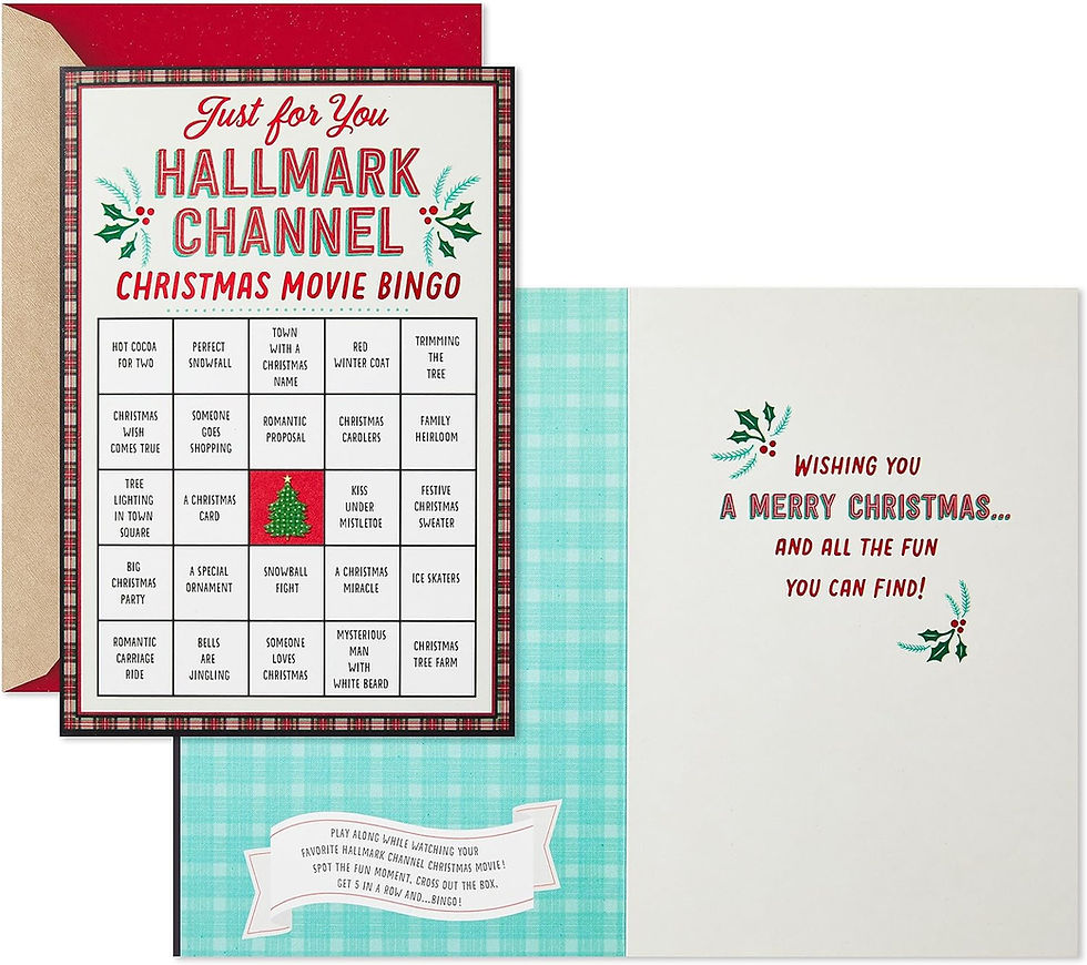 Thumbnail: Hallmark Channel Christmas Movie Bingo by Hallmark